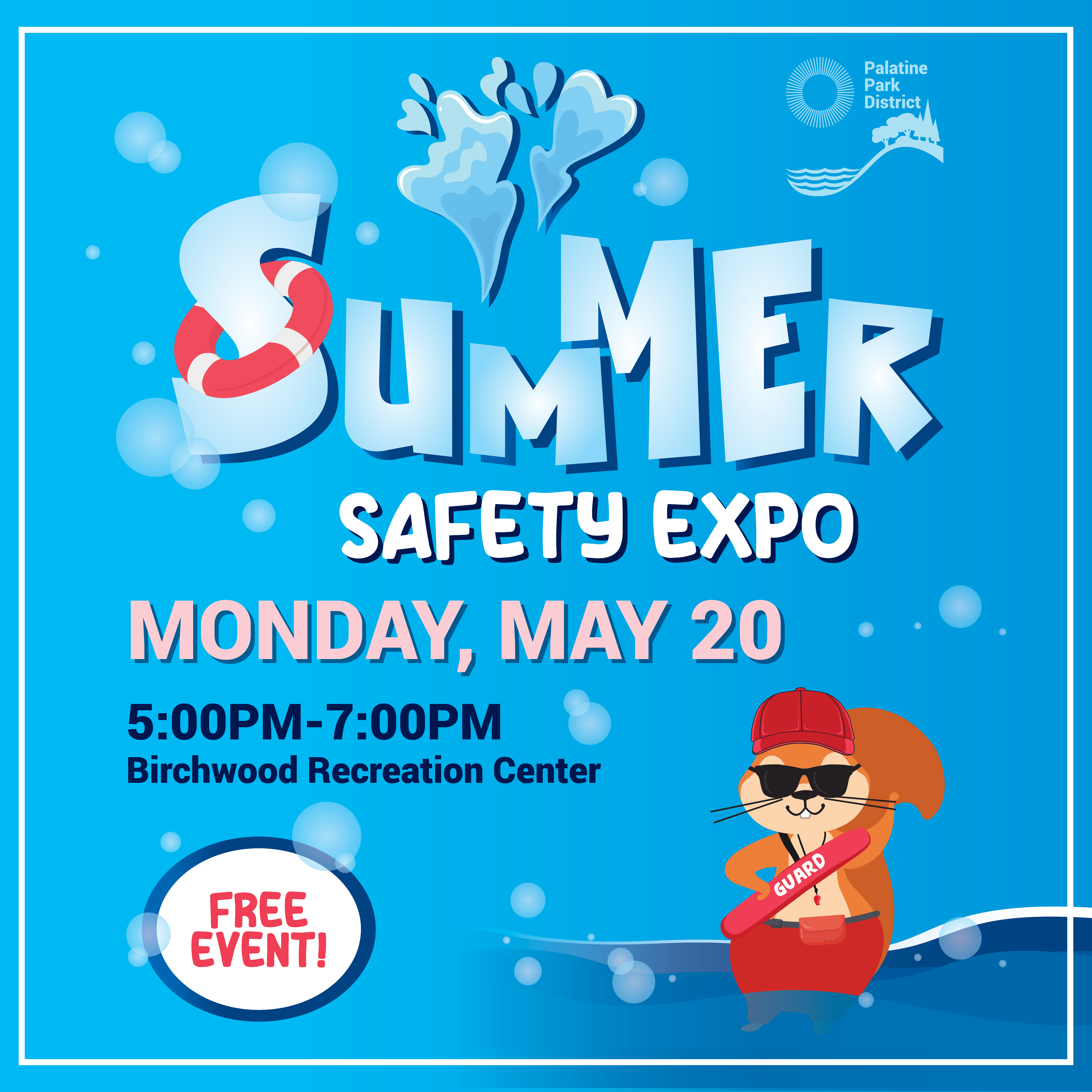 Summer Safety Expo Palatine Park District